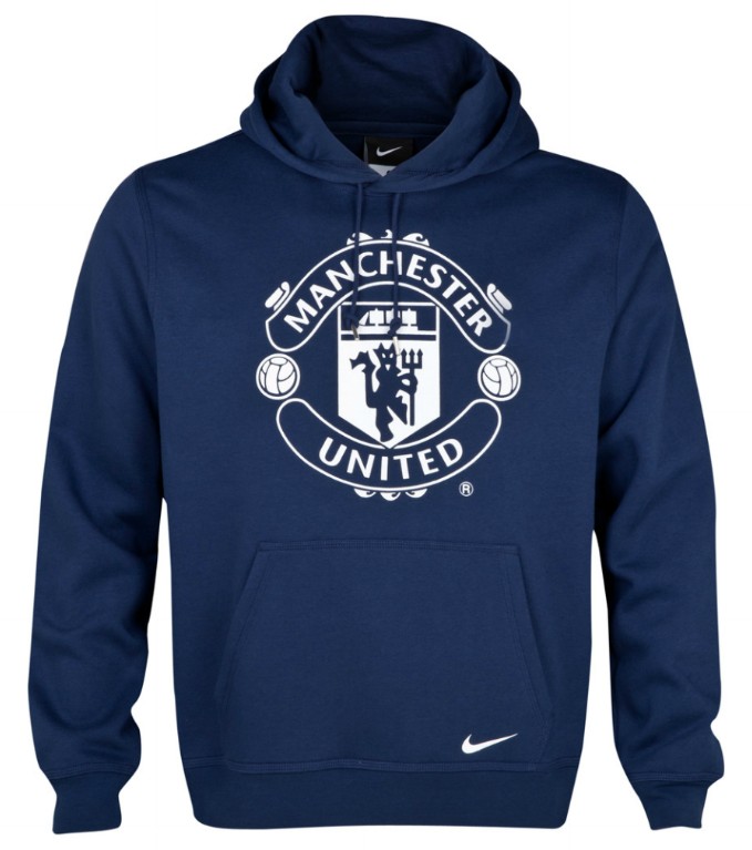 13-14 Manchester United Black Hoody Sweater - Click Image to Close